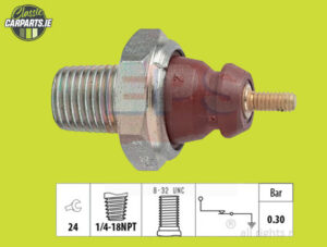 FORD Engine Oil Pressure Switch - Many Petrol Engines 1970-2002 Including Cosworths